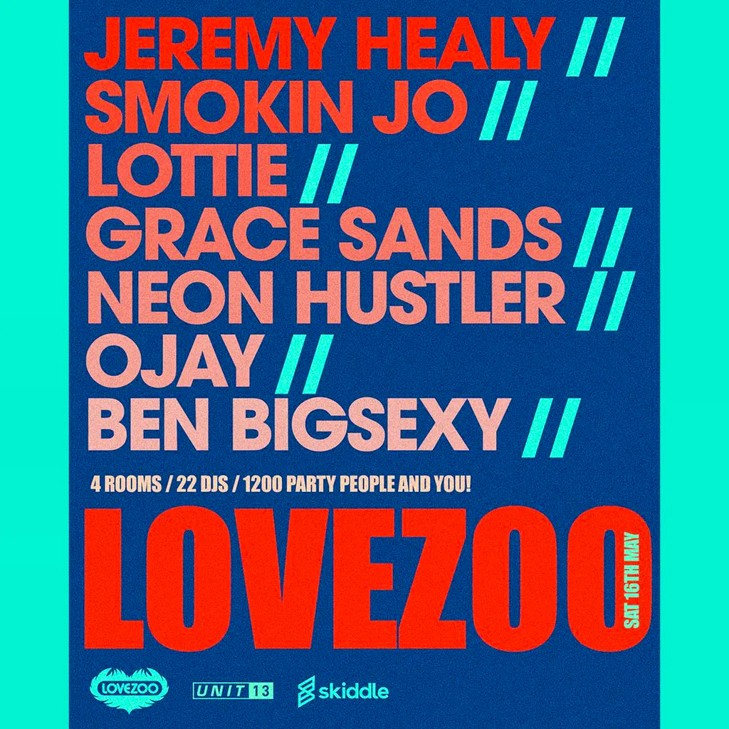 LOVEZOO at Unit 13 - Nottingham at Unit 13