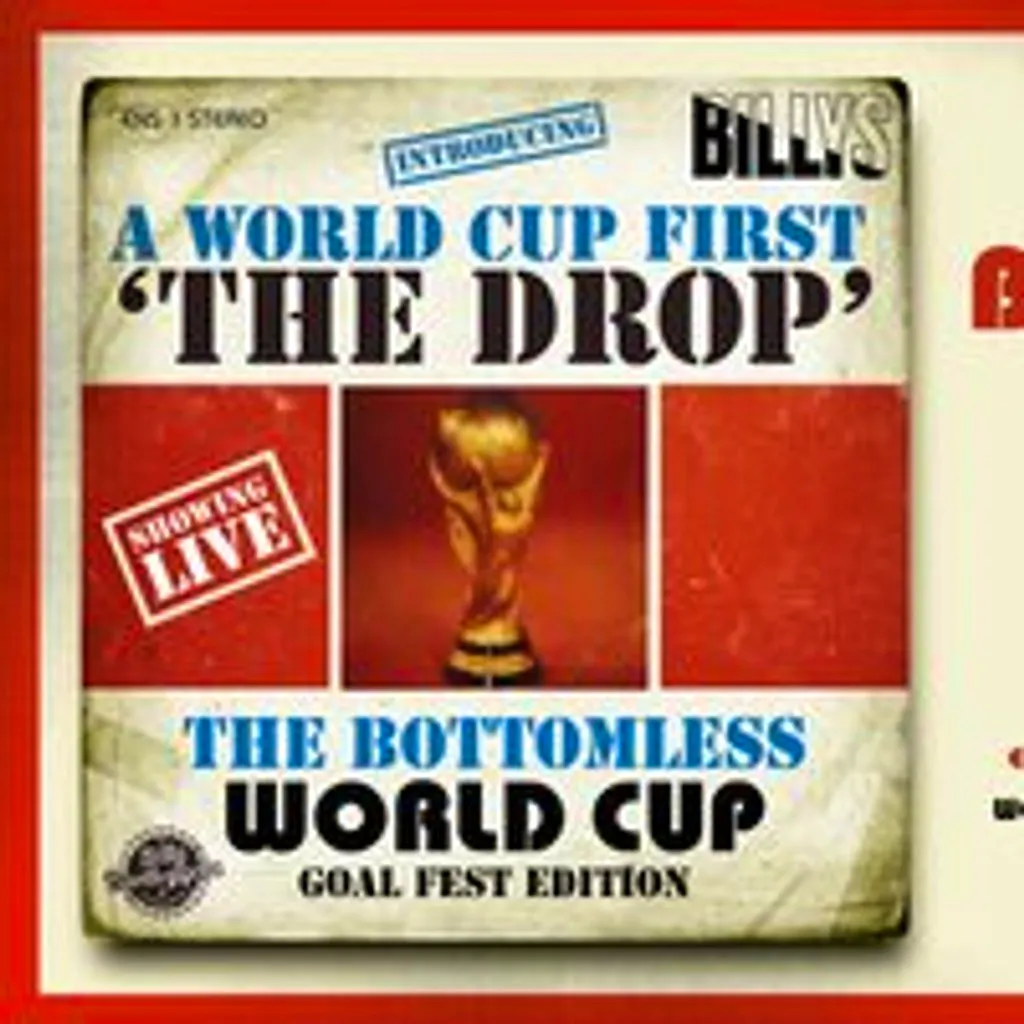 The Drop - Bottomless World Cup Action - England vs Croatia at Billy Bootleggers