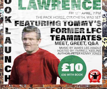 Tommy Lawrence Book Launch - Warrington