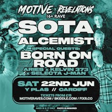 Cardiff 16+ DNB Rave w/ Sota, Born on Road & Alcemist at Great Hall 