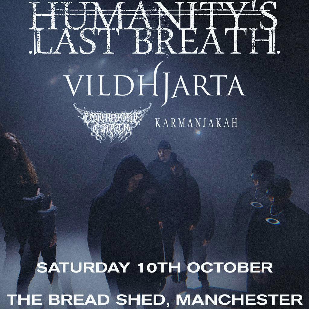 HUMANITY'S LAST BREATH- The Bread Shed, Manchester at The Bread Shed