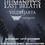 HUMANITY'S LAST BREATH- The Bread Shed, Manchester at The Bread Shed