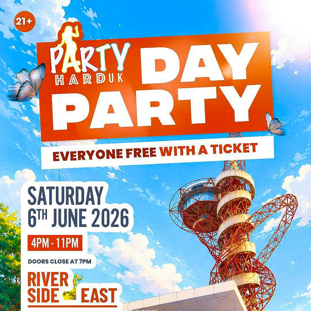Party Hard UK -  Day Party at Riverside East