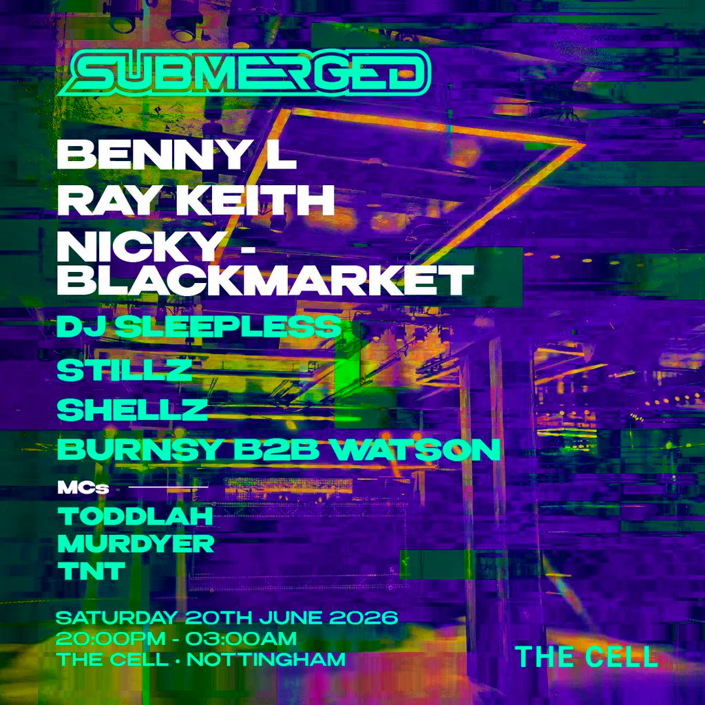BENNY L & MORE | Submerged at The Cell at The Cell Nottingham