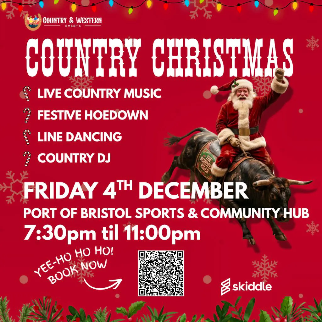 Bristol Christmas Country Hoedown at Port Of Bristol Sports And Community Hub