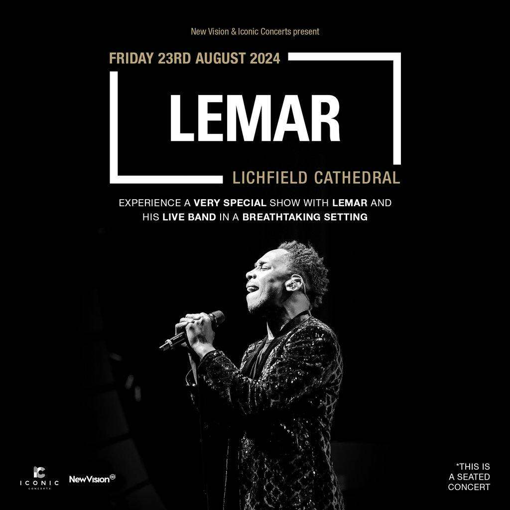 Lemar Live in Lichfield Cathedral Lichfield Cathedral Lichfield Fri