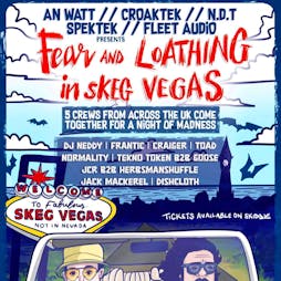 Fear And Loathing In Skeg Vegas Tickets | The Hive Skegness Skegness  | Sat 20th August 2022 Lineup