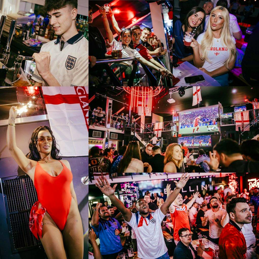 World Cup 2026 - England Vs Ghana at BALLIN' Maidstone