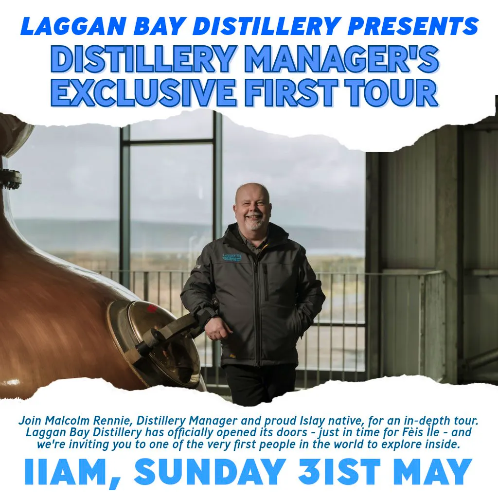 Laggan Bay - Distillery Manager's Exclusive First Tour at Laggan Bay Distillery