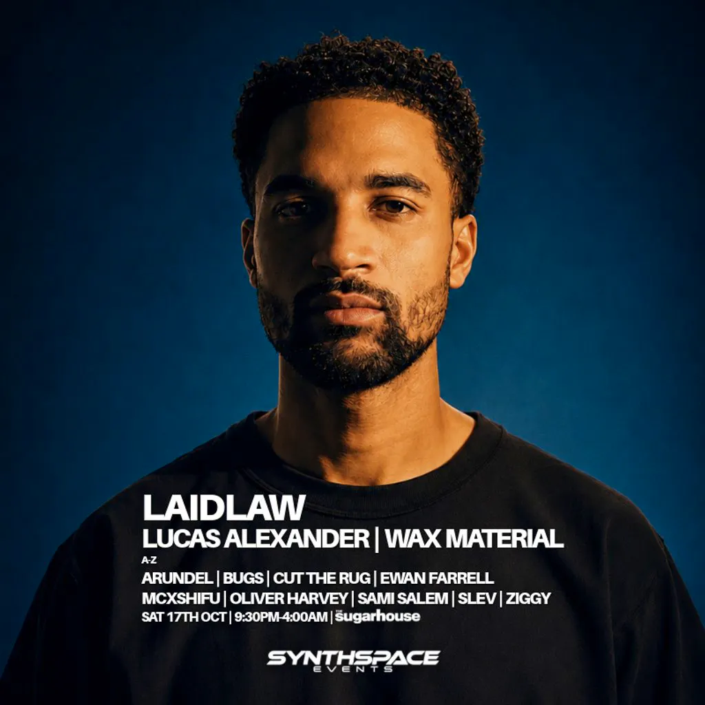 LAIDLAW, LUCAS ALEXANDER & WAX MATERIAL + support at Sugarhouse Lancaster