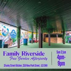 Family Riverside FREE Garden Afterparty at 2Funky Street Kitchen 