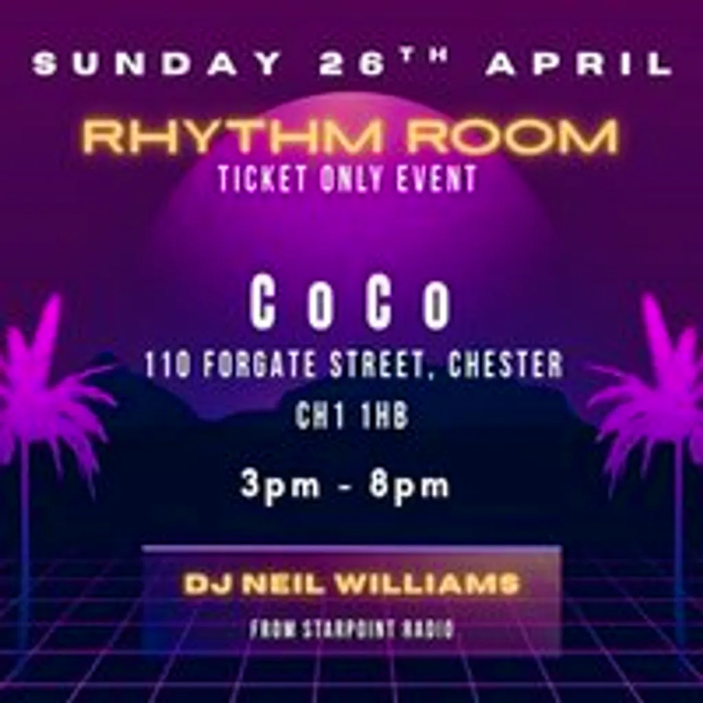 Rhythm Room at CoCo Chester