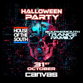 House of the south x Bournemouth Trance Family Halloween Party