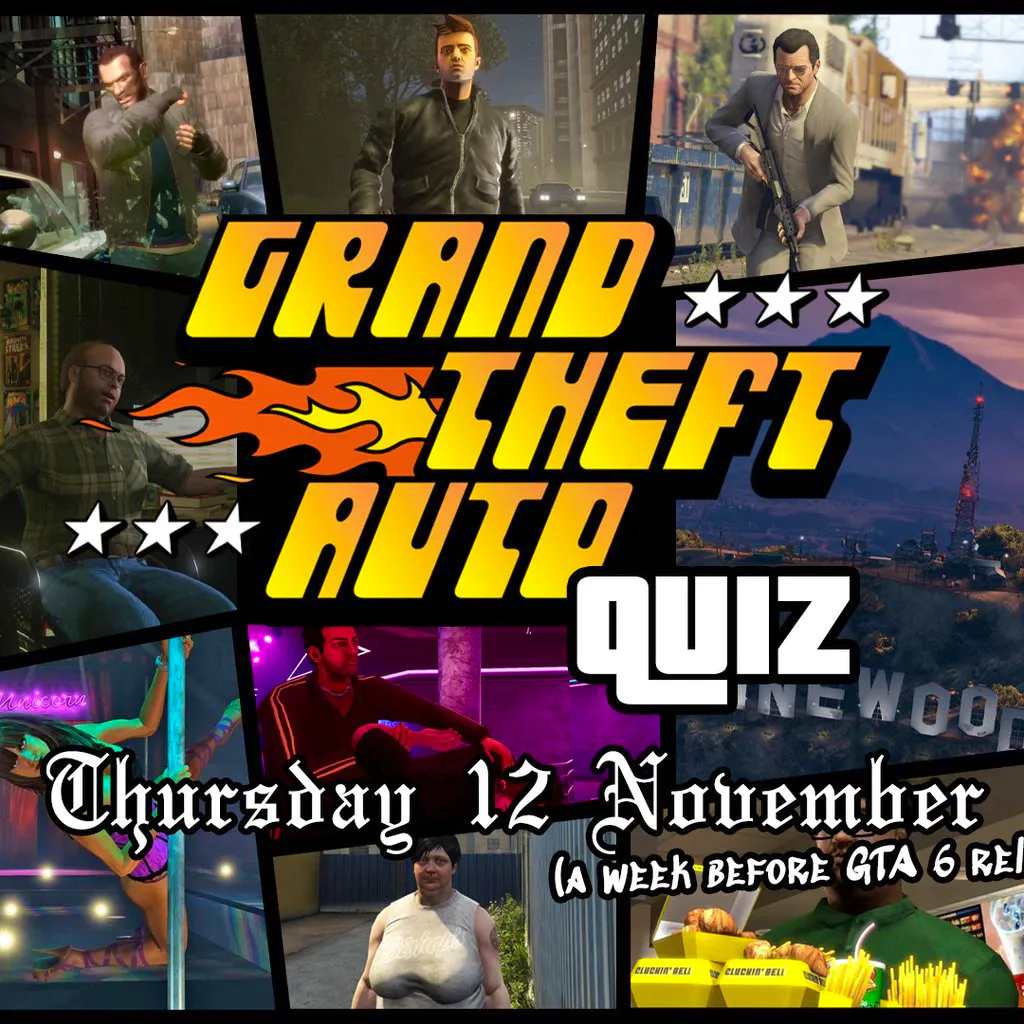 Grand Theft Auto Quiz at PLAY
