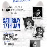 Manchester Comedy Club presents: TONY BURGESS AND FRIENDS at Area Manchester