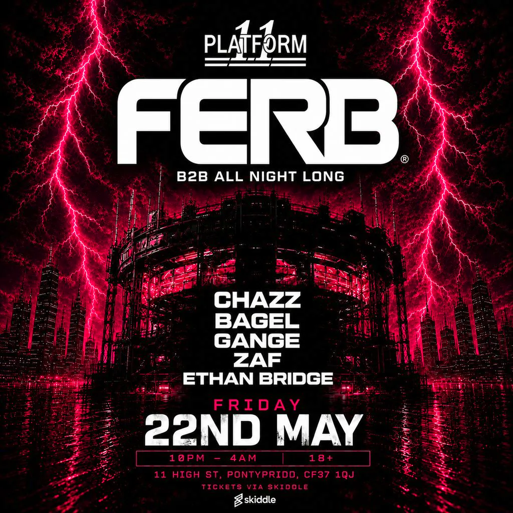 Ferb b2b all night long at Platform 11