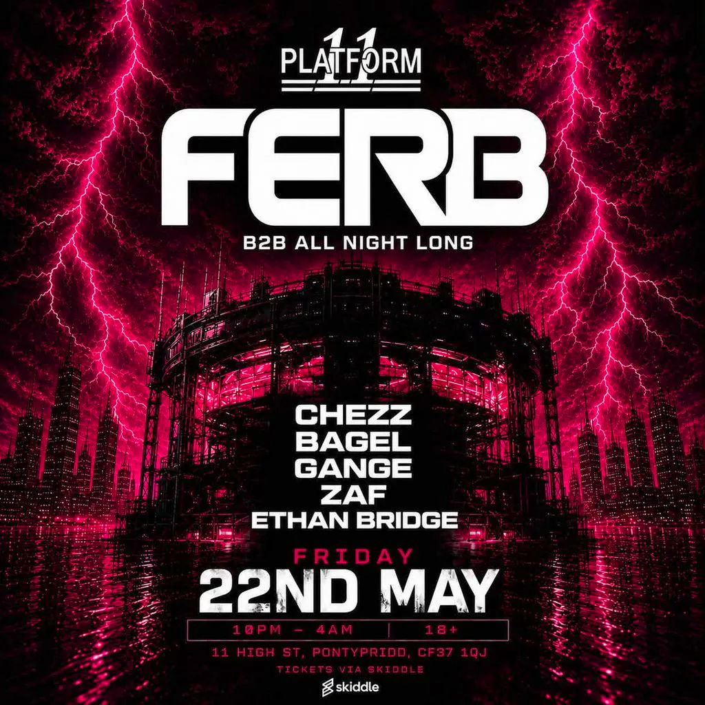 Ferb b2b all night long at Platform 11