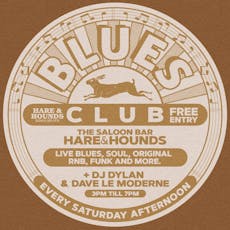 Blues Club - Weekly Saturday Afternoons w/ Big Q Fish at Hare And Hounds Kings Heath