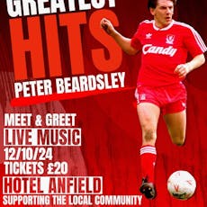 Meet and Greet Liverpool Legend Peter Beardsley at Hotel Anfield