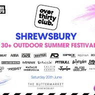 OVER 30's CLUB - Summer Open Air Festival - Shrewsbury at The Buttermarket