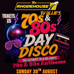 70s & 80s Day Disco