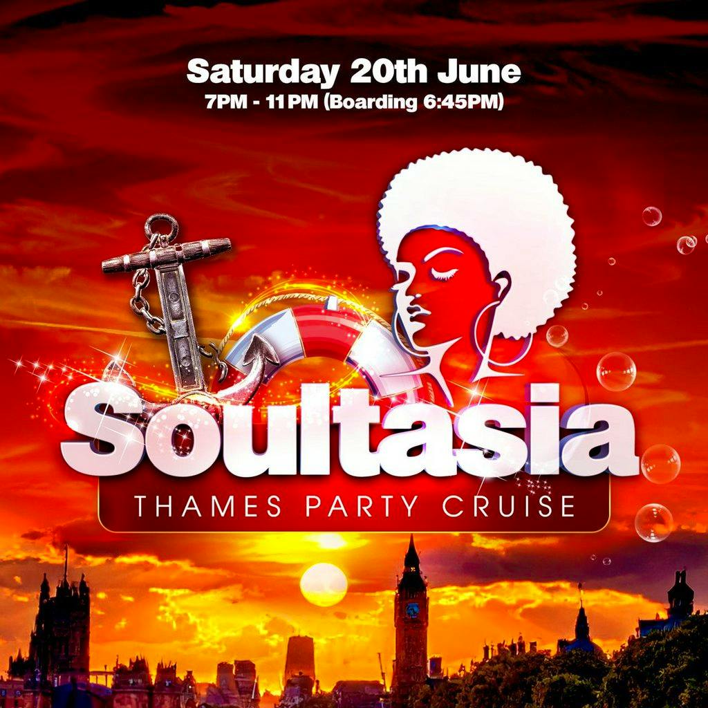 SOULTASIA London Thames Party Cruise at Thames Boat Cruises At Temple Pier