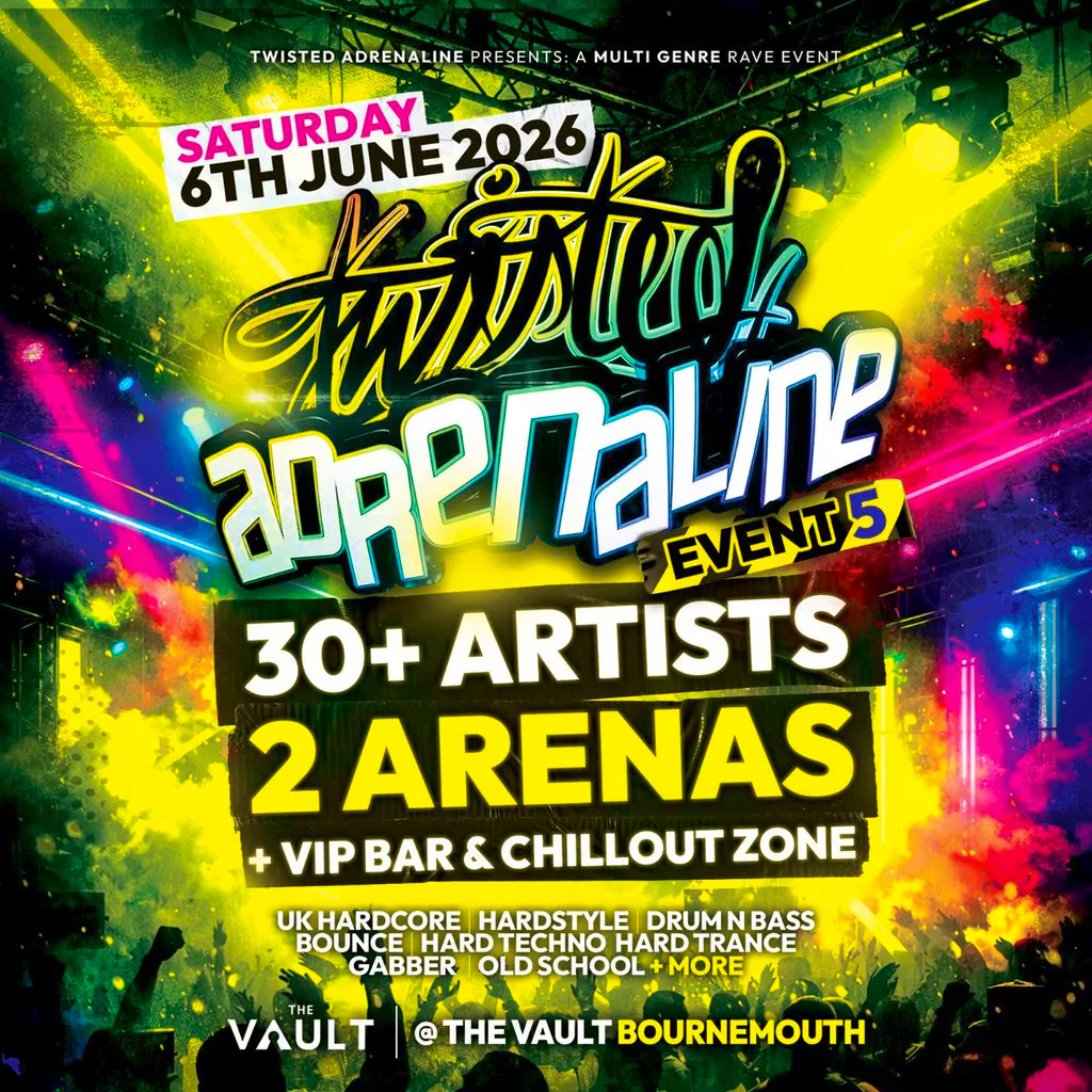 Twisted Adrenaline - Event 5 at The Vault Bournemouth