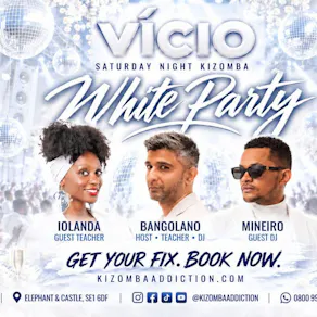 Vicio White Party Kizomba Classes and Party Until 6AM