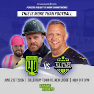 Lee Trundle's All Stars vs Tradies FC at Billericay Town FC