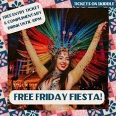 FREE Friday Fiesta! at Revolucion De Cuba