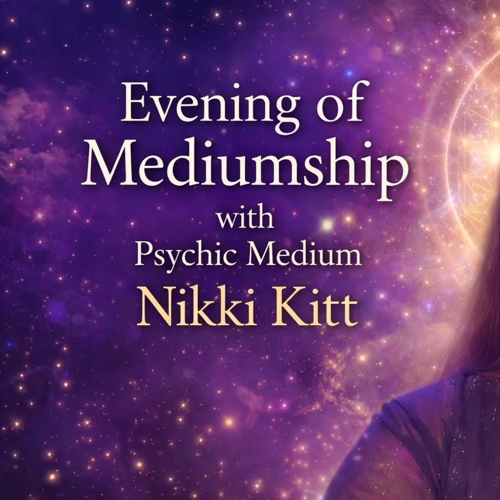 Evening of Mediumship with Nikki Kitt - Gloucester at Wotton Hall Concert Room