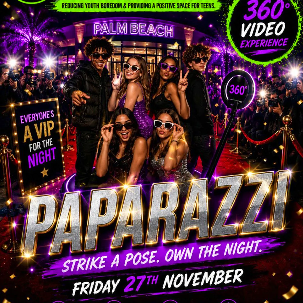 U18s 360 Booth PAPARAZZI Event - Wellingborough at Palm Beach   Wellingborough