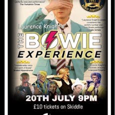 The Bowie experience at The Sound Lounge Darwen