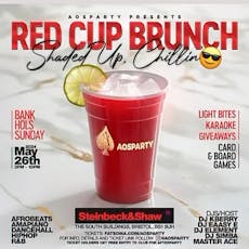 Red cup bruch at STEINBECK And SHAW 
