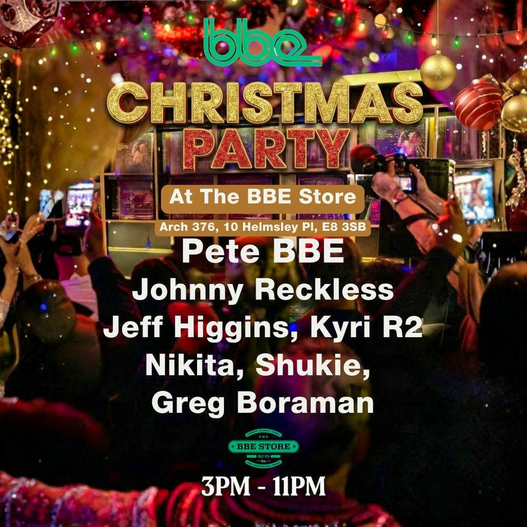BBE Christmas Party at The BBE Store