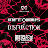 InfeXious x Disfunction: No Escape 360° - Act of Rage, TLØ +more at Classic Grand.
