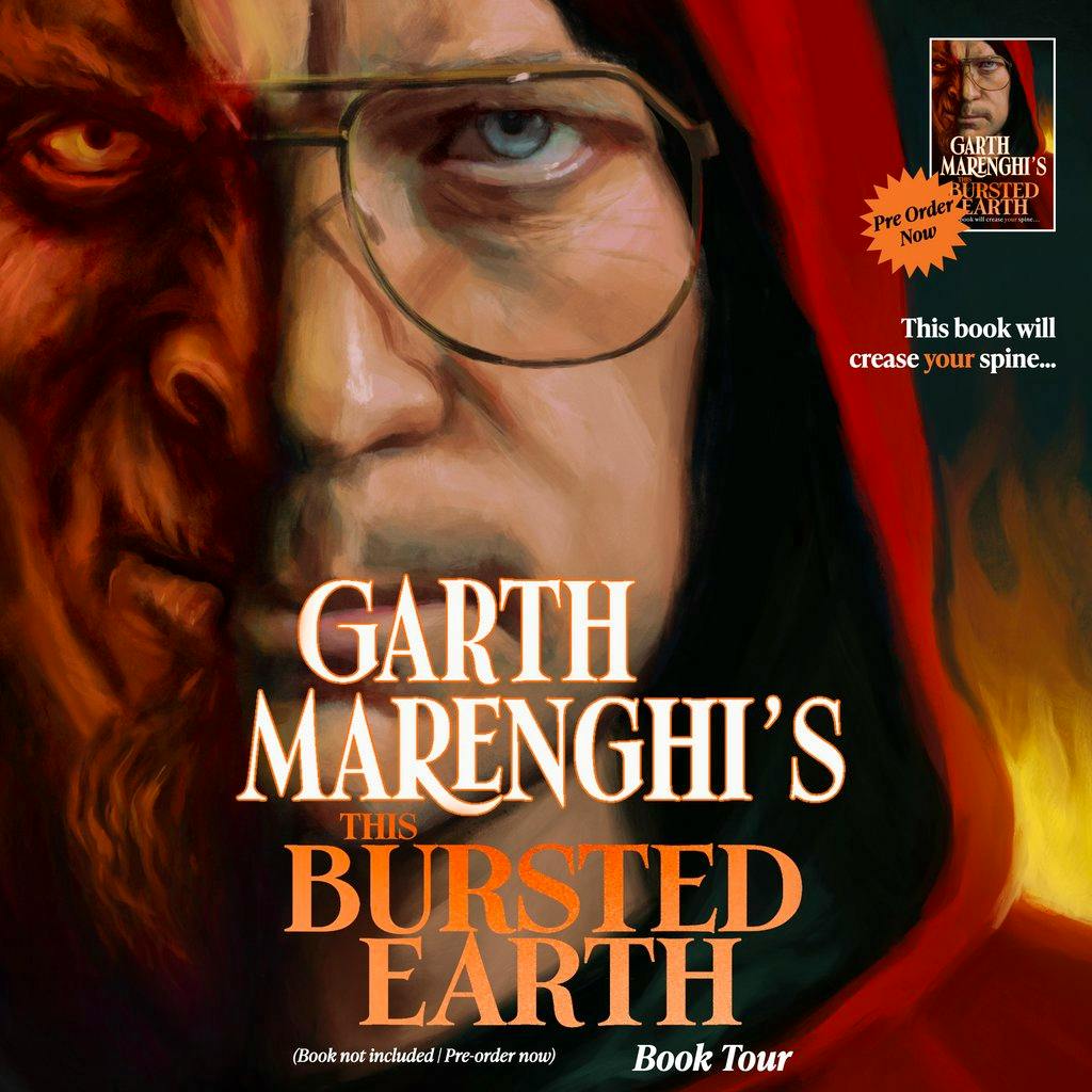 Garth Marenghi This Bursted Earth Book Tour at Old Fire Station