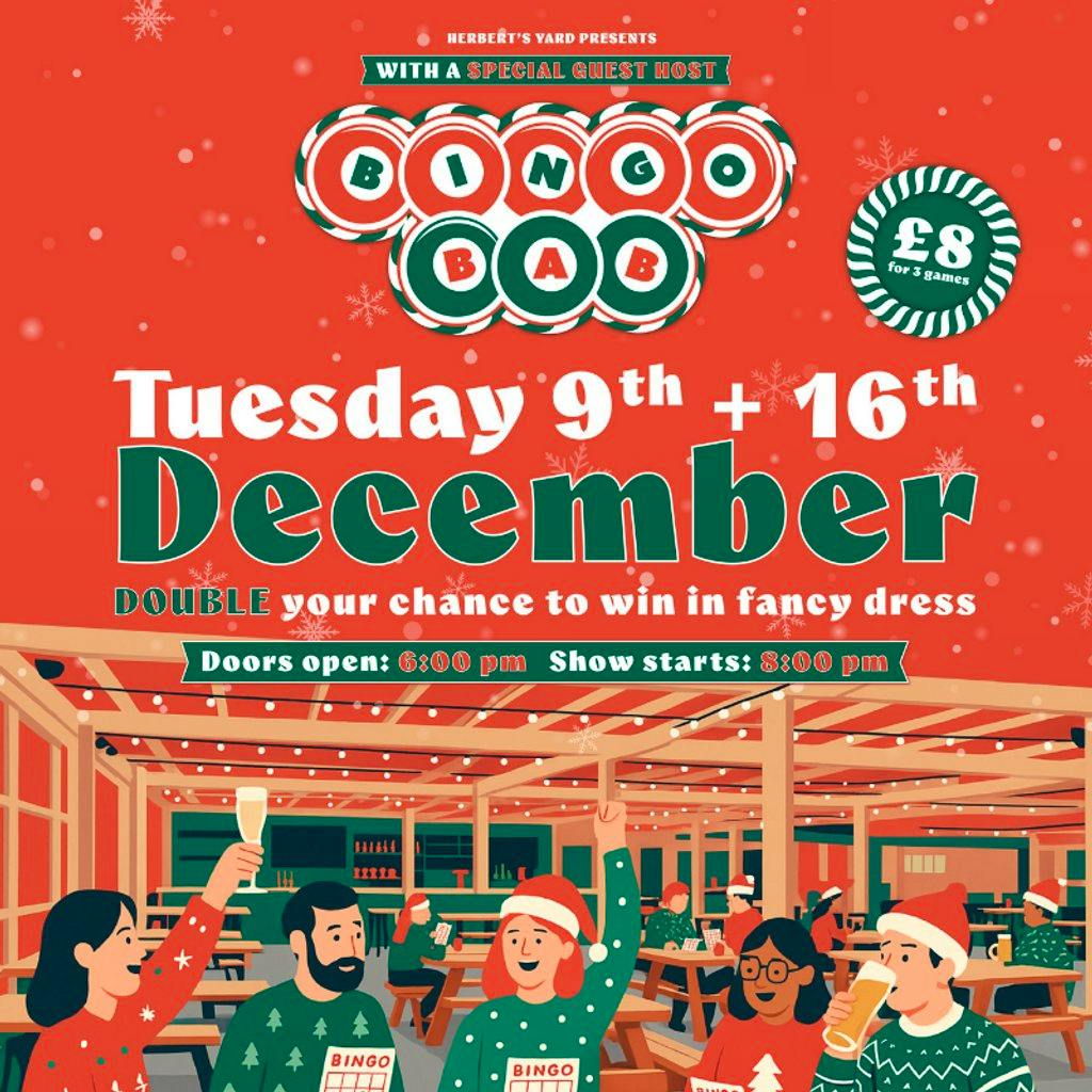 Bingo Bab - A Christmas Special! at Herbert's Yard