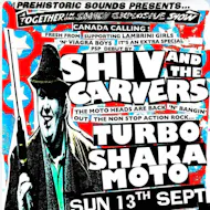 Prehistoric Sounds Presents Shiv & The Carvers + TurboShakaMoto at Billy Bootleggers