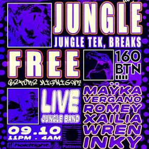 GRASSROOTS - FREE entry - Jungle, Jungle Tek, Breaks - 09/10
