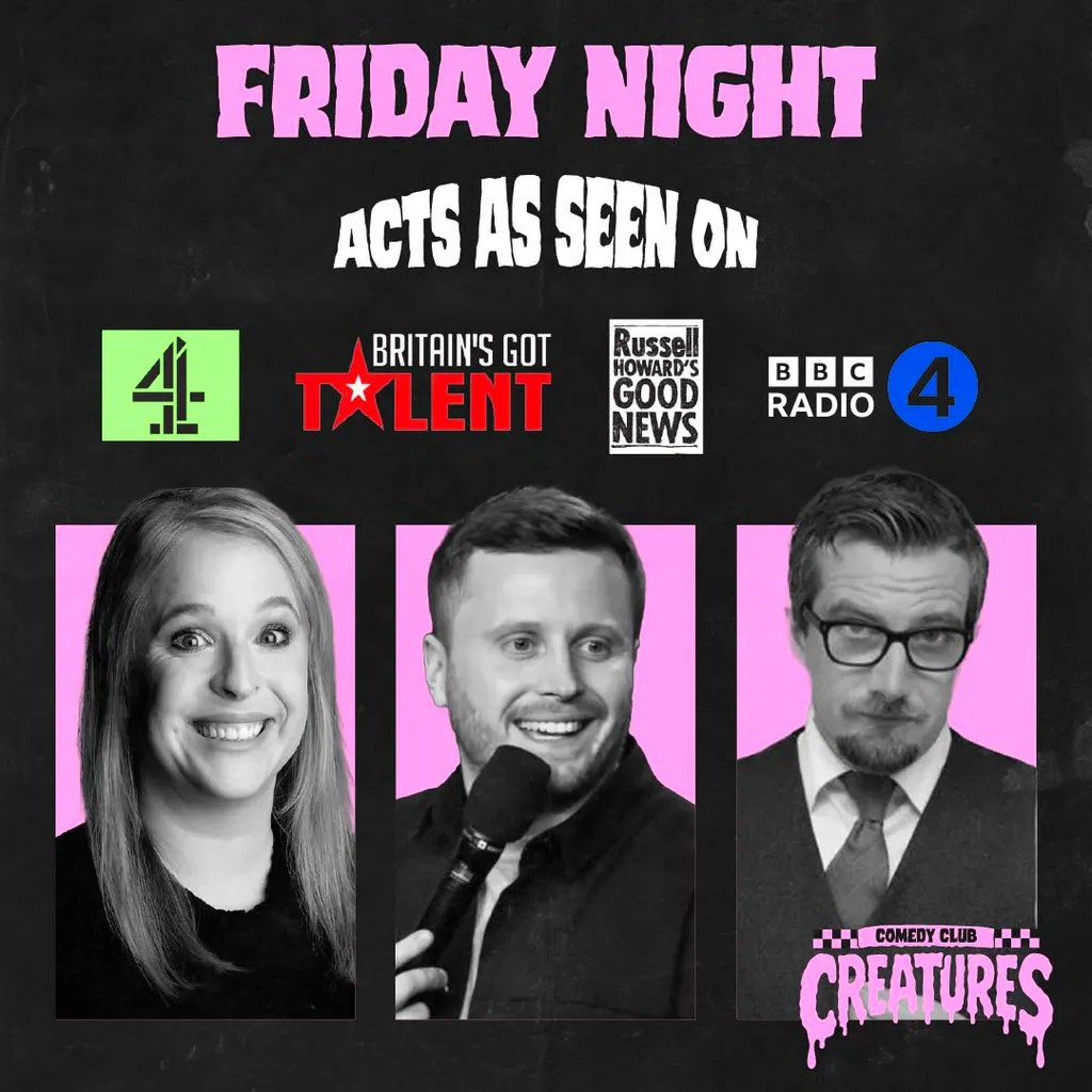 Friday Night Showcase|| Creatures Comedy Club at Creatures Comedy Club