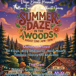 Summer Daze In The Woods August 22nd 2026