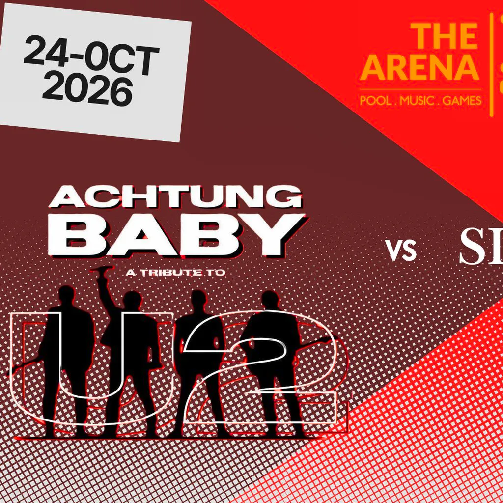 U2 vs Simple minds with Achtung baby frontman at The Arena Crewe