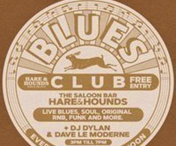 Blues Club - Weekly Saturday Afternoons w/ Blacks & Blues Band