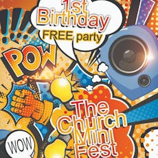The Church Presents - The 1st Birthday Mini Fest at The Church Derby