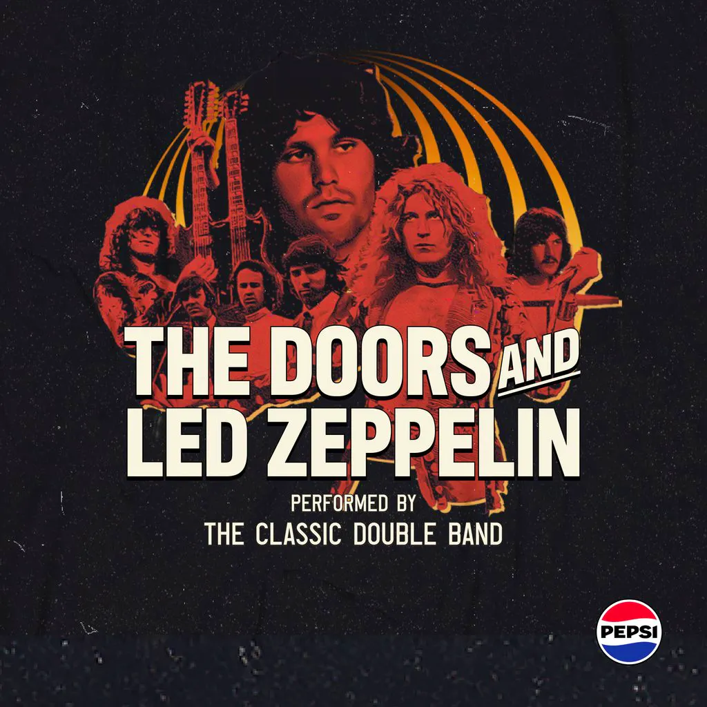 Led Zeppelin and The Doors performed by The Classic Double Band at Camp And Furnace