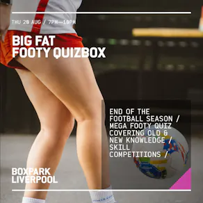 Big Fat FOOTY Quizbox