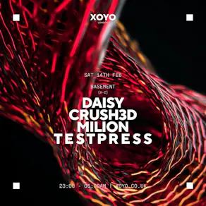 Milion, T E S T P R E S S, CRUSH3d and DAISY