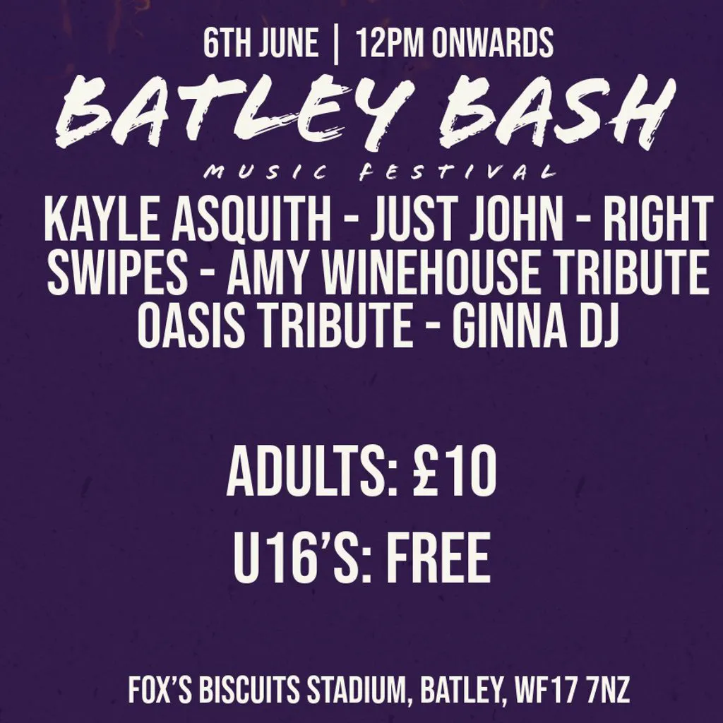 Batley Bash at Batley Bulldogs RLFC 