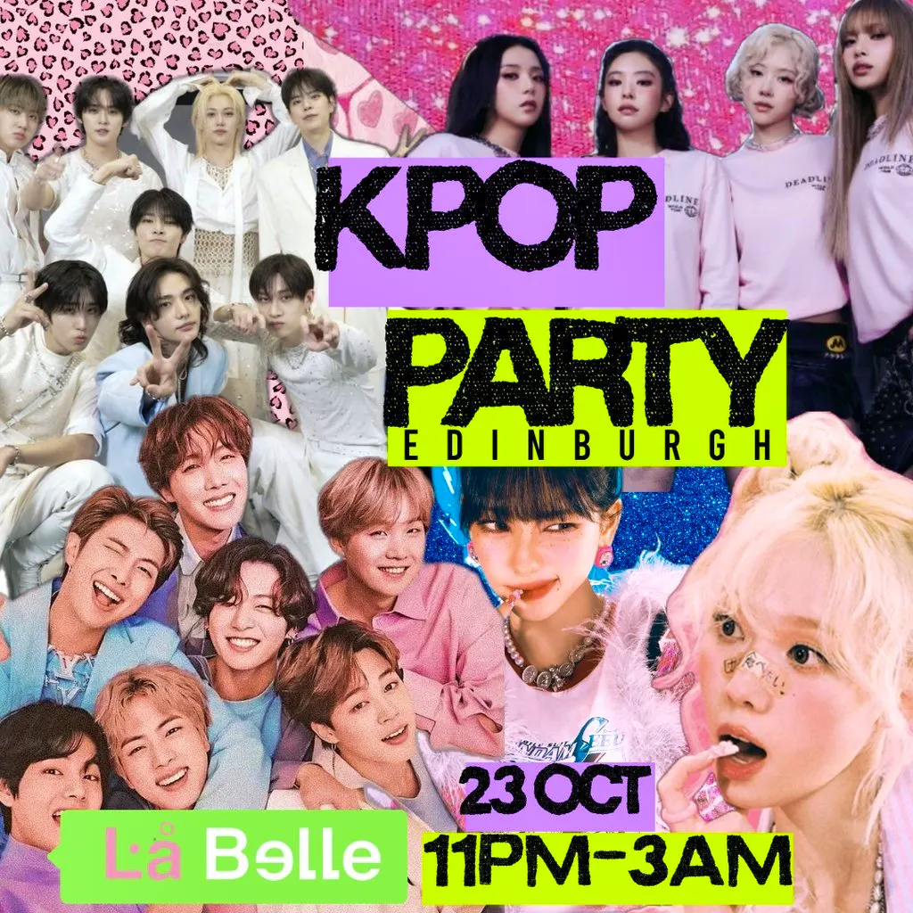 KPop Party (Edinburgh) October 2026 at La Belle Angele
